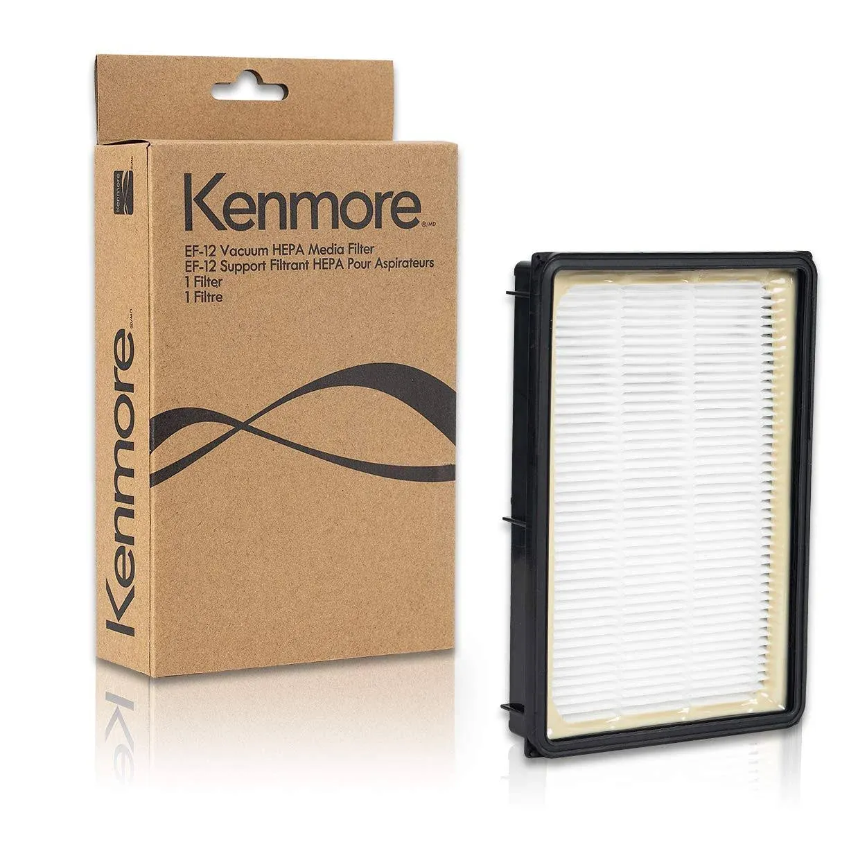 Kenmore 62731 HEPA Media Vacuum Cleaner Exhaust Air Filter for Canister Vacuum 81615