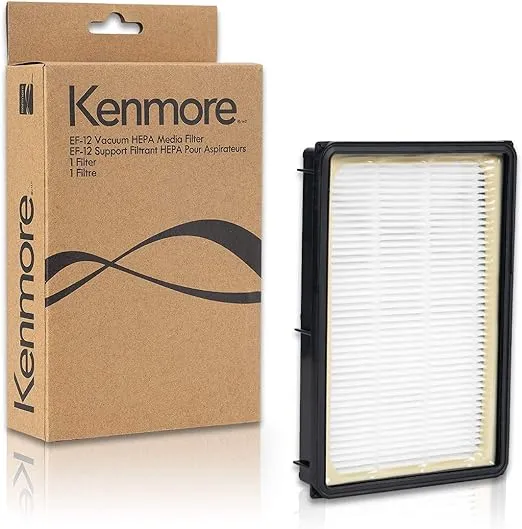 Kenmore 62731 HEPA Media Vacuum Cleaner Exhaust Air Filter for Canister Vacuum 81615