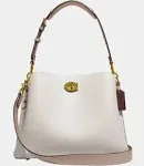 Pebble Leather Willow Shoulder Bag with Convertible Straps
      
          Pebble Leather Willow Shoulder Bag with Convertible Straps