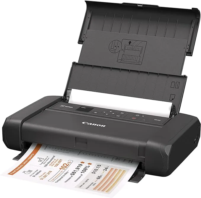 Canon PIXMA TR150 Wireless Portable Inkjet Printer