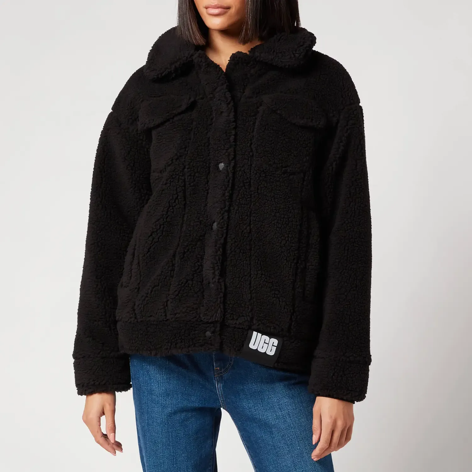 UGG Women's Frankie Sherpa Trucker Jacket