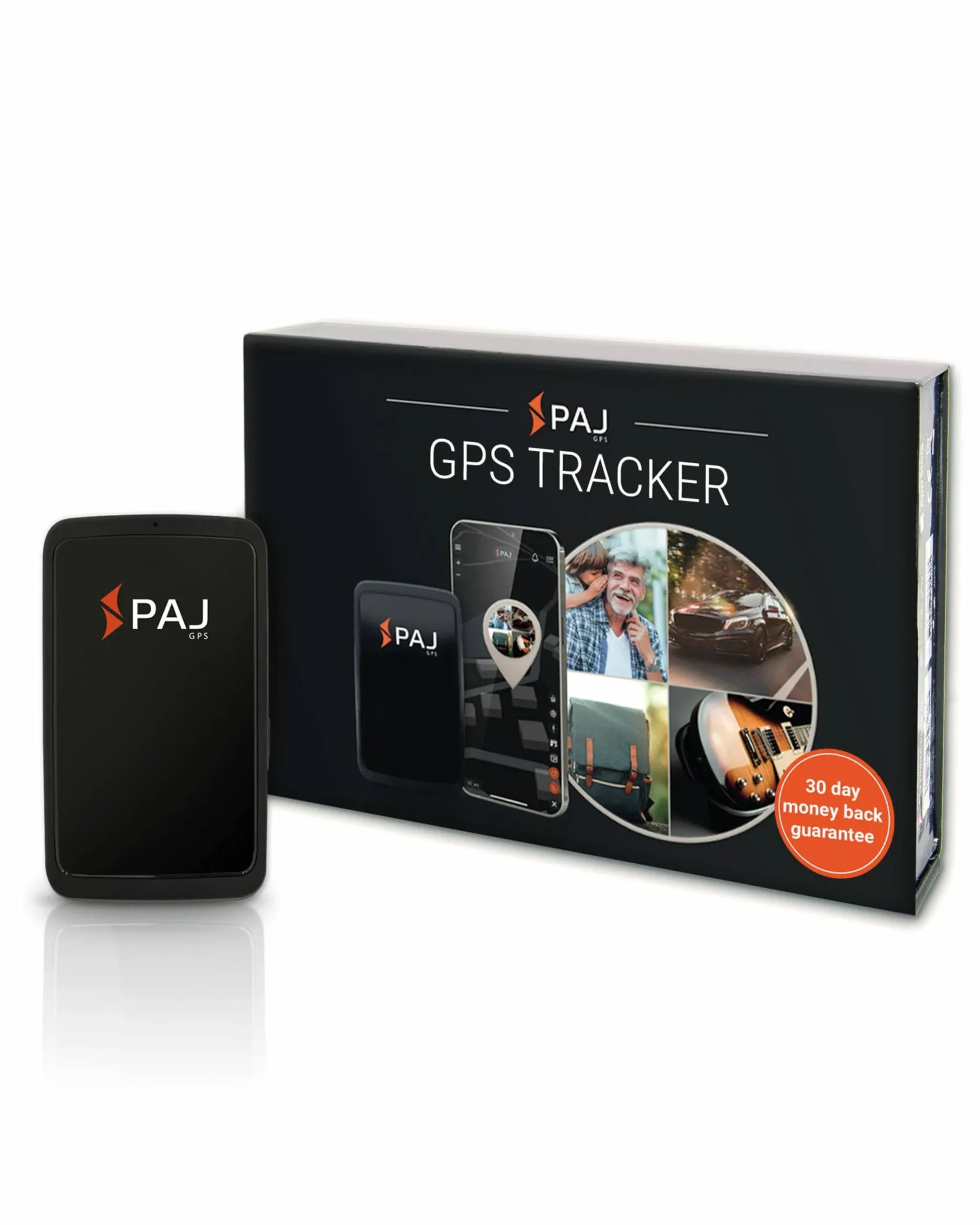 PAJ GPS Allround Finder 4G – GPS Tracker for Cars, Vehicles, People & Objects – up to 40 Days Battery Life, Real Time Tracking, Anti-Theft-Protection Tracking Device, Vehicle GPS Tracker