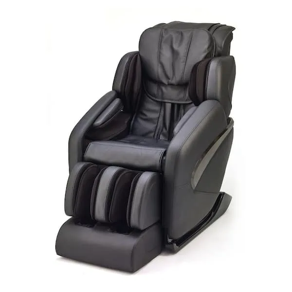 Jin Black Synthetic Leather SL Track Deluxe Massage Chair