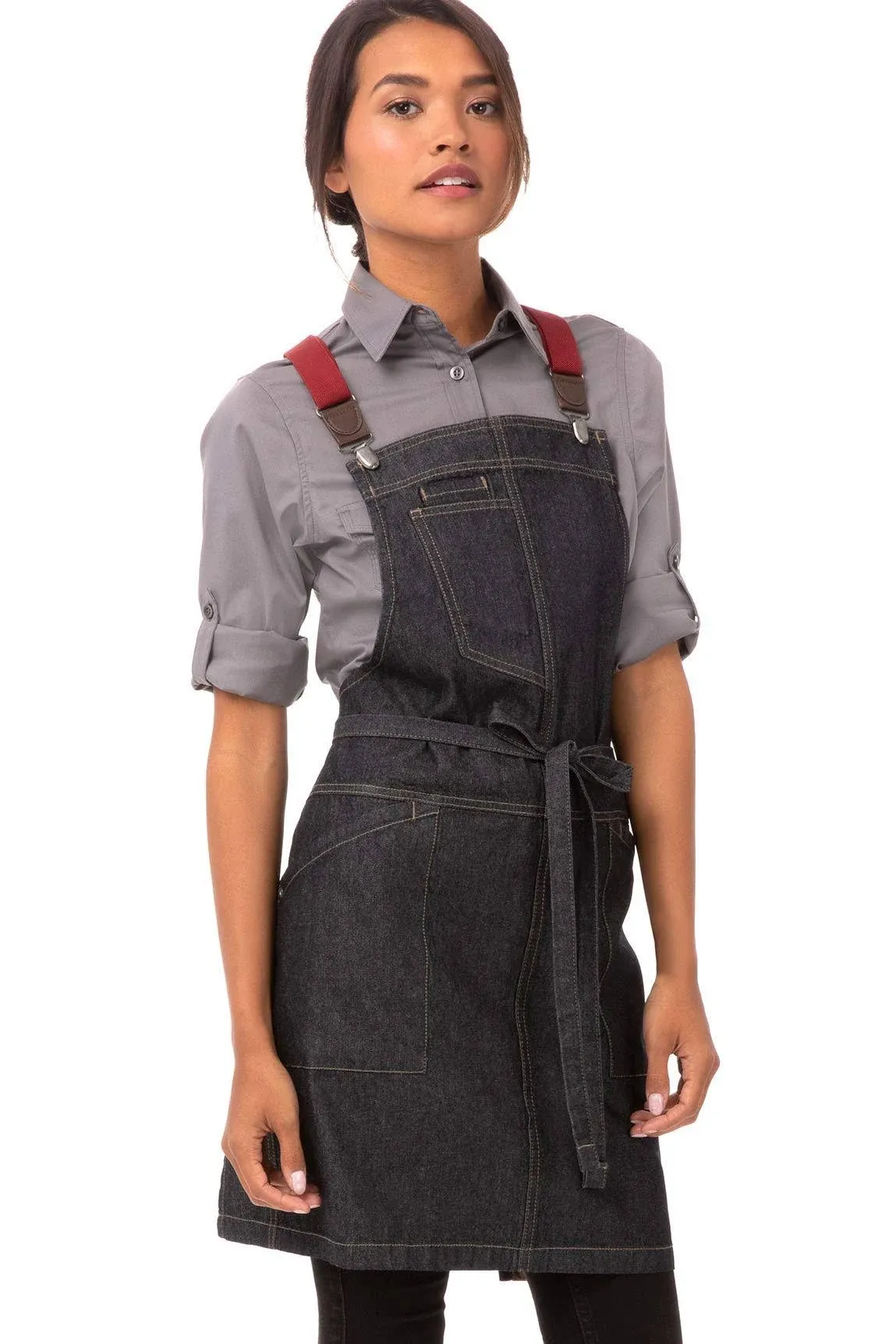 Chef Works Berkeley Short Bib Apron