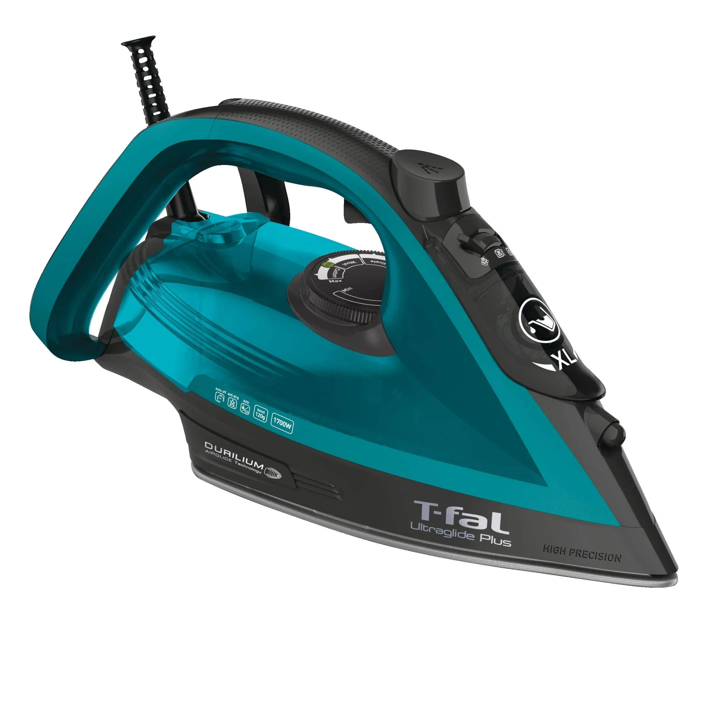 T-Fal Ultraglide Plus Steam &amp; Garment Iron with Durilium Soleplate, 1700 watts,