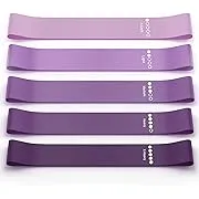 Resistance Bands Exercise Workout Bands for Women and Men 5 Set of Stretch Bands for Booty