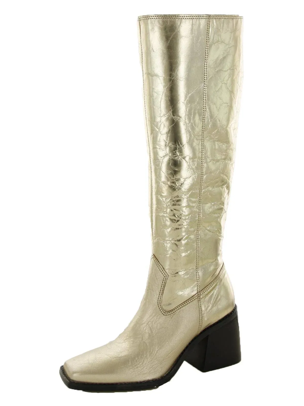 Vince Camuto Women's Sangeti Boots - Wide Calf, Black, 10M, Leather