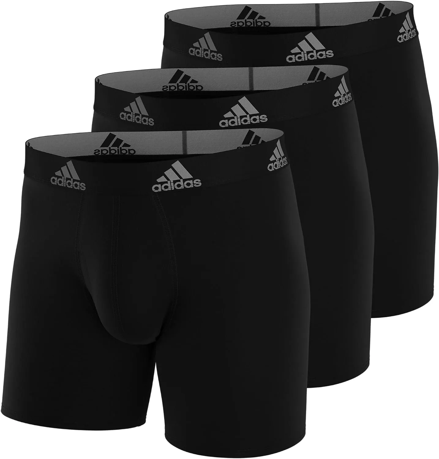 adidas Men's Performance Boxer Brief Underwear (3-Pack)