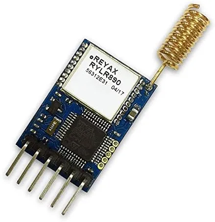 RYLR896 Lora Module SX1276 UART 868MHz 915MHz Antenna at Command FCC NCC