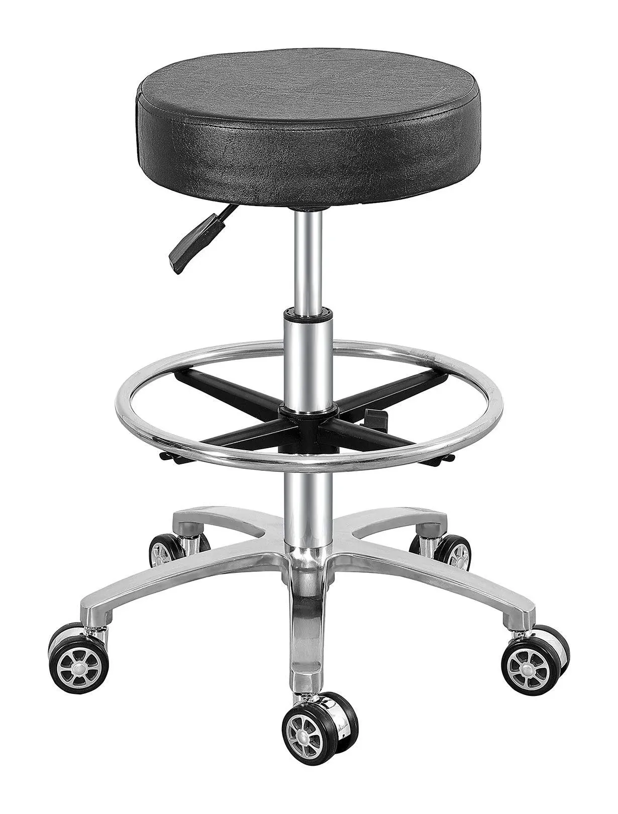 Rolling Stool Swivel Chair for Office Medical Salon Tattoo Kitchen Massage Wo...