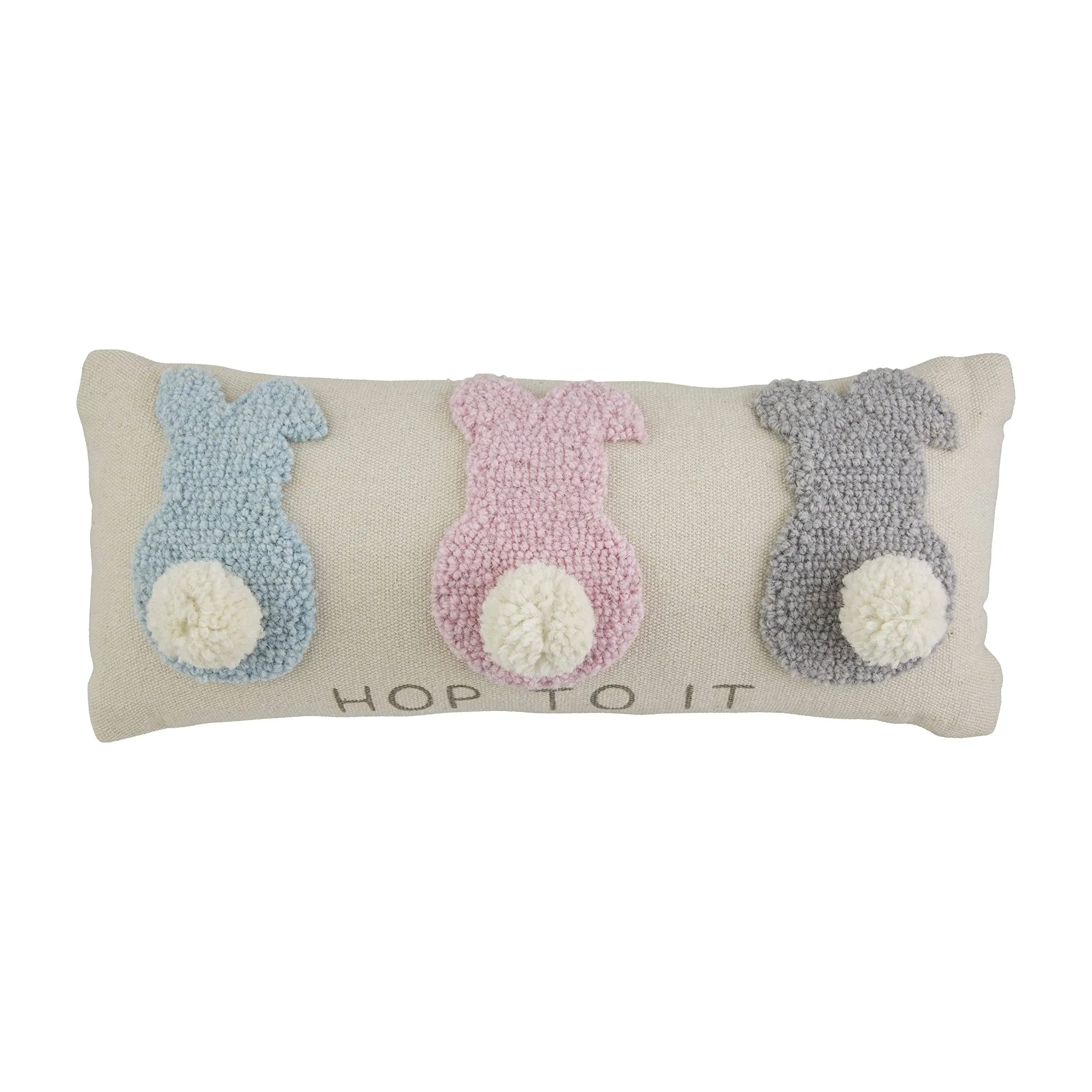 Mud Pie- Hop to It Bunny Hook Pillow