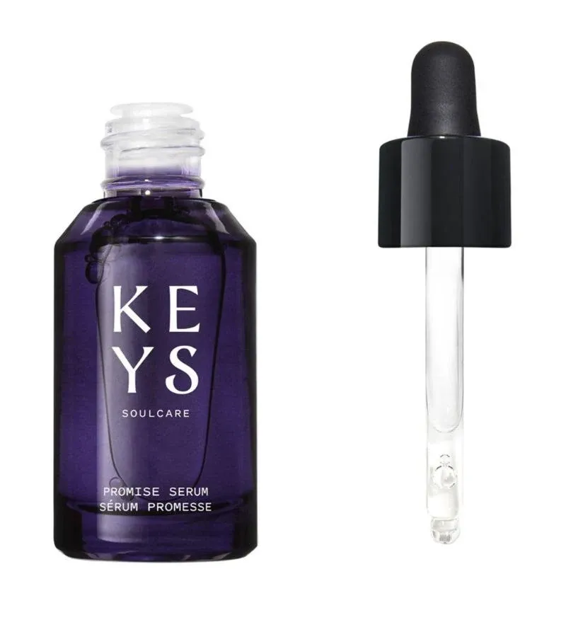 Keys Soulcare Promise Serum, Helps Brighten, Hydrate & Balance Skin, Control Oil & Reduce Look of Pores with Niacinamide, Vegan, Cruelty-Free, 1 Fl Oz