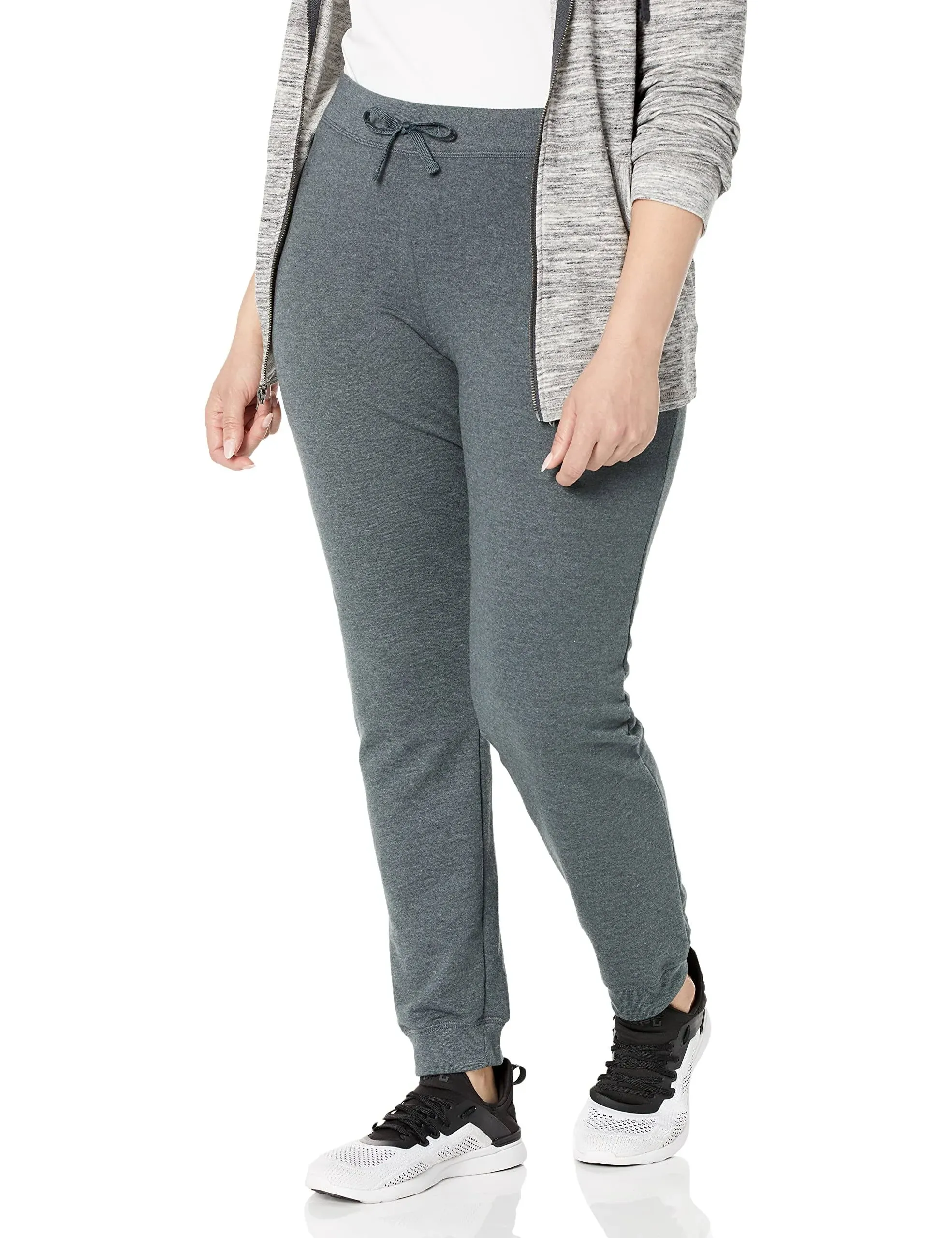 Fruit of the Loom Women's Crafted Comfort Crafted Comfort Joggers & Open Bottom Pants