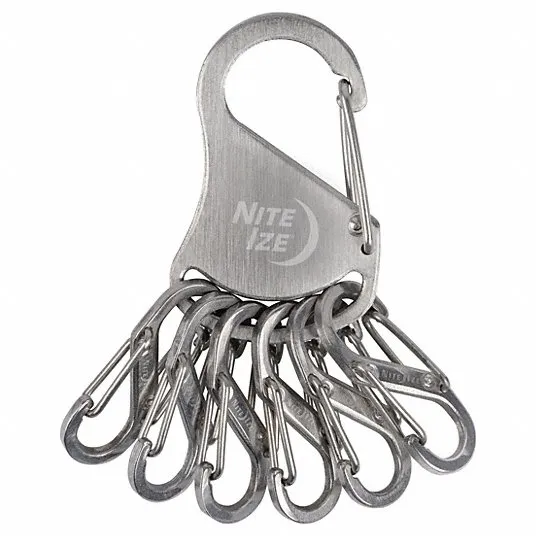 Nite Ize KeyRack Steel - S-Biner - Black