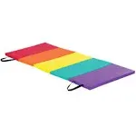 New Bounce Tumbling Mat for Kids - Gymnastics Mat - Folding Exercise Tumble Mat for Home Gyms