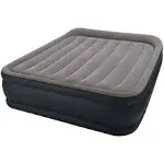 16.5" Queen Air Mattress w/ Built-in AC Pump Durable Design Raised Pillow Rest