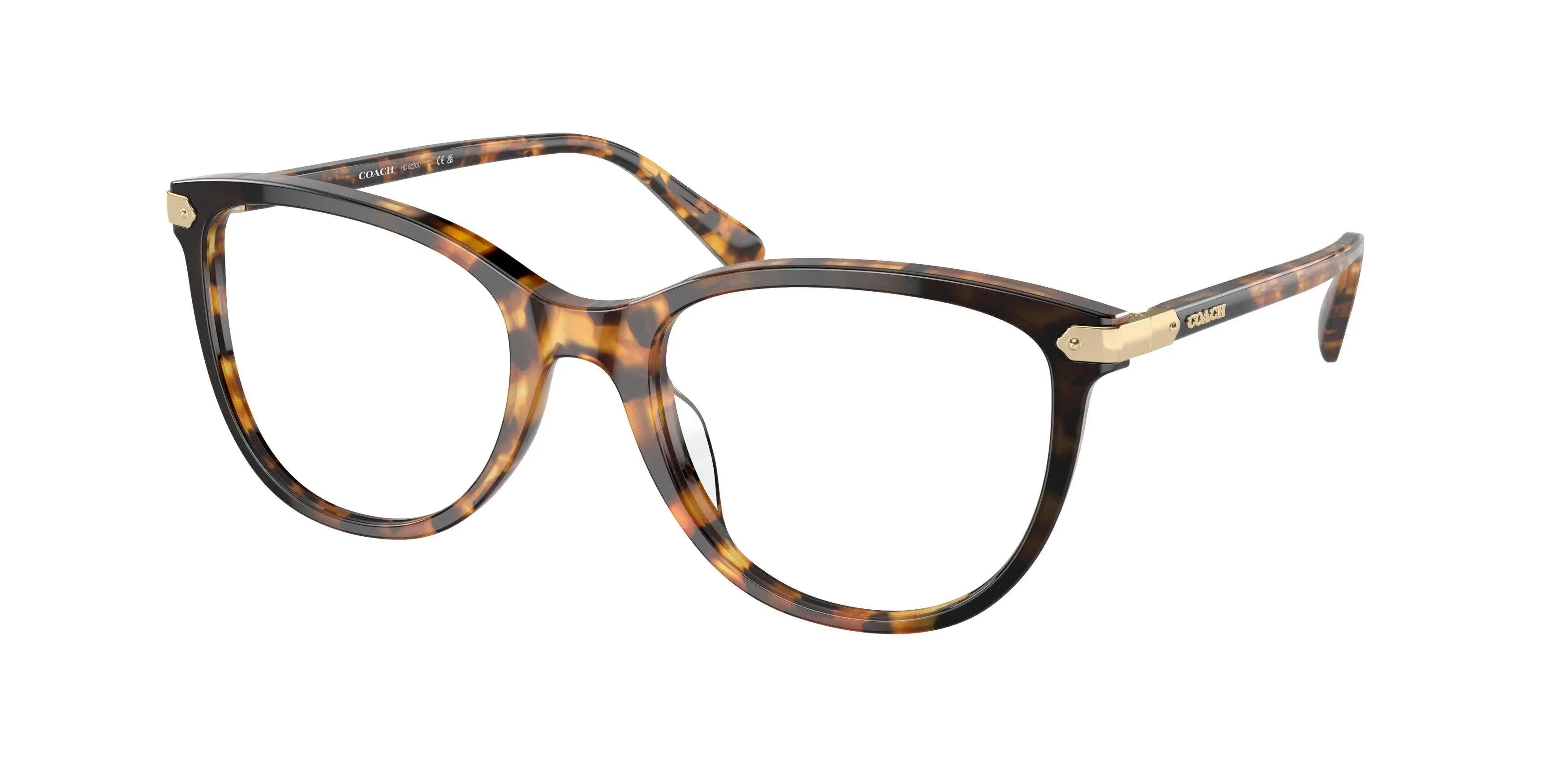 Coach Women's Hc6220u Universal Fit Square Prescription Eyewear Frames