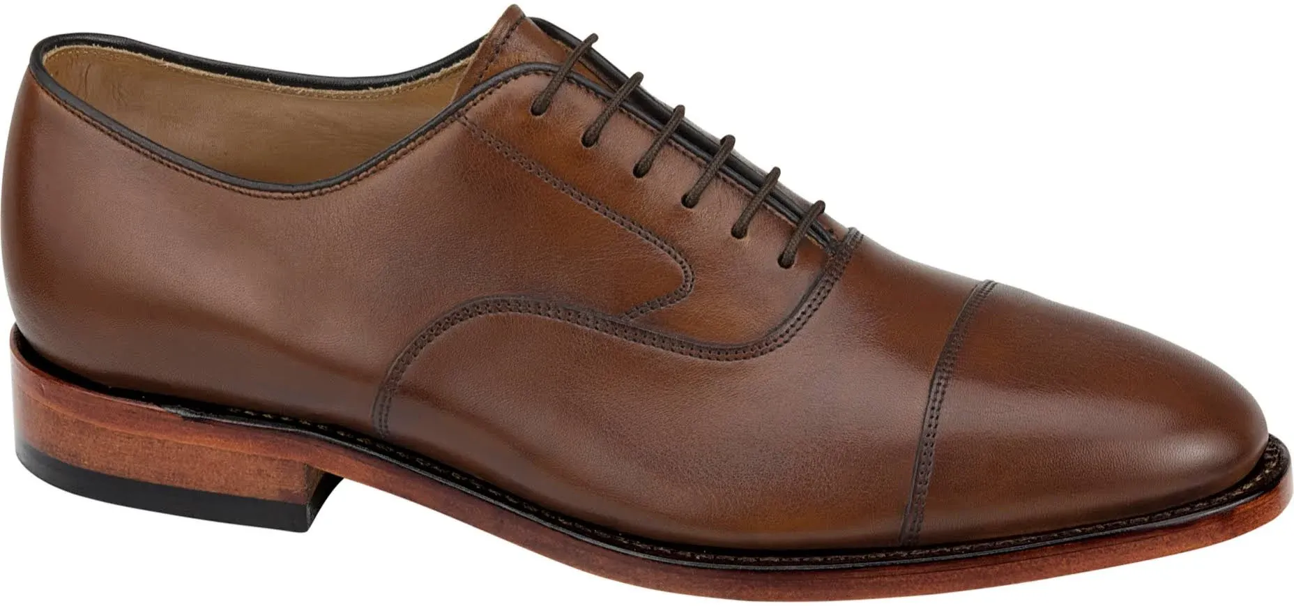 Johnston & Murphy Men's Melton Cap Toe | Formal Dress Shoe