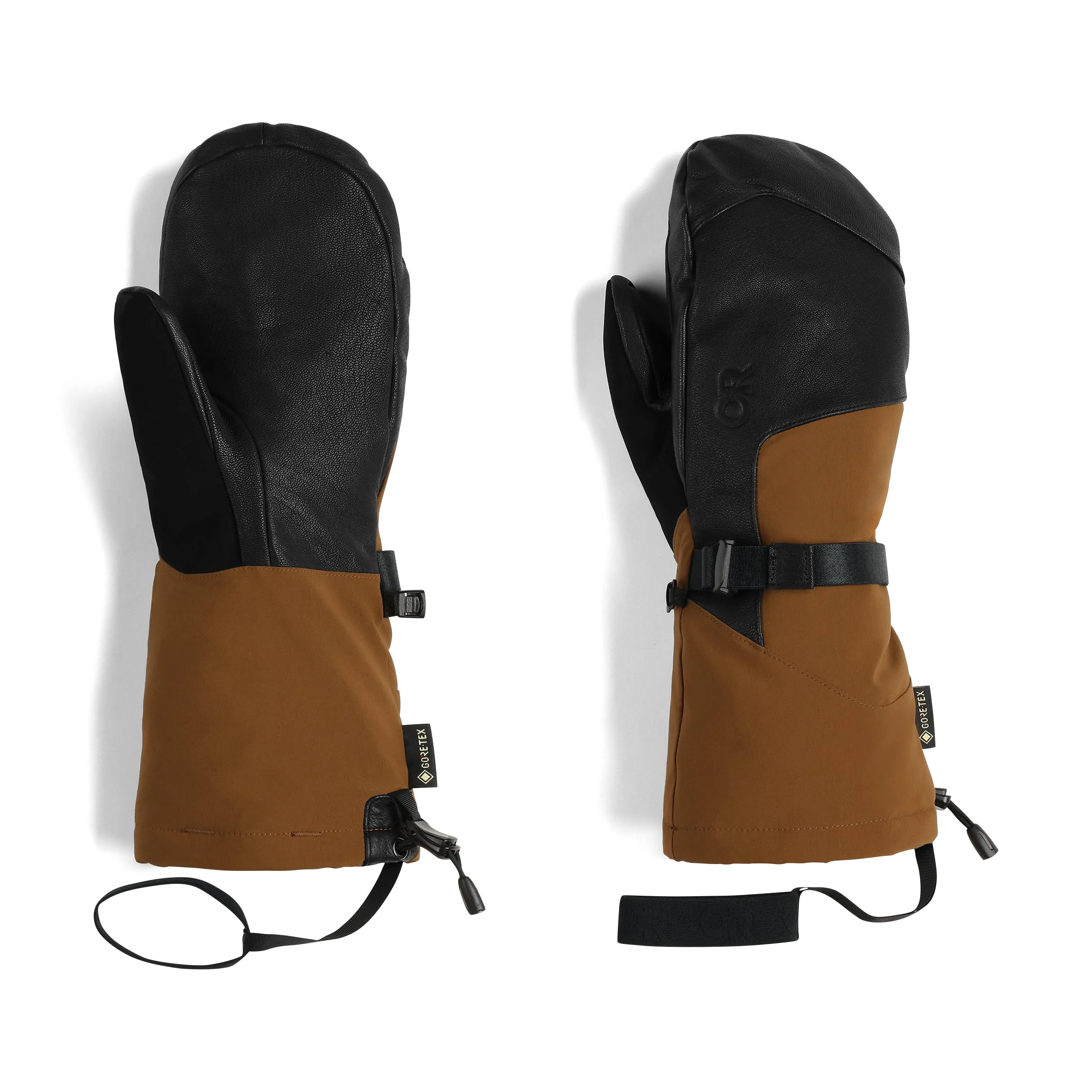 Outdoor Research Carbide Sensor Mittens - Saddle/Black