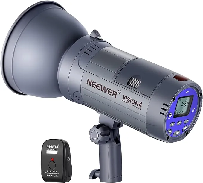 Neewer Battery Powered 700 Full Power Flashes Outdoor Studio Flash Strobe Li-ion