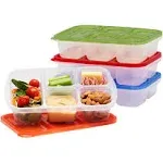 Bentgo Easyboxes 5-Compartment Food Containers 8-Piece Set Classic