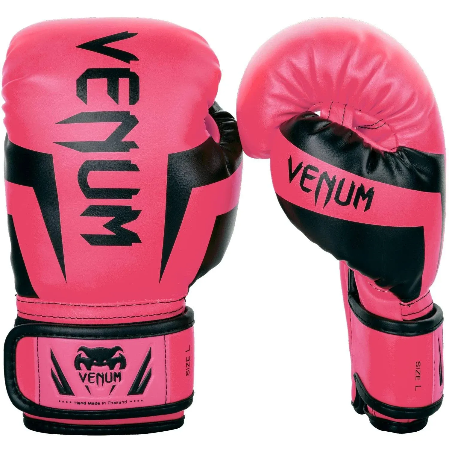 Venum Elite Boxing Gloves Kids - Exclusive - Fluo pink - L - Venum