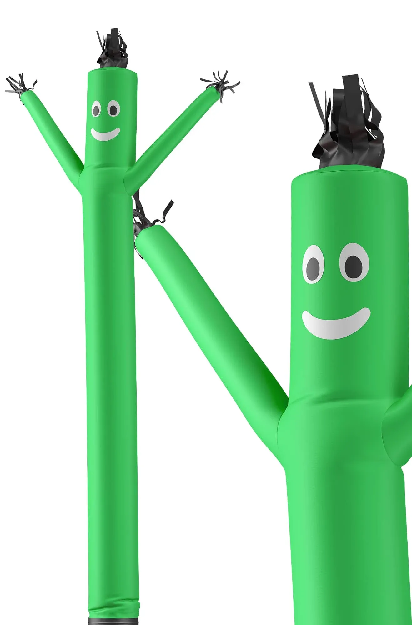 LookOurWay Air Dancers Inflatable Tube Man Attachment - 20 Feet Tall Wacky Waving Inflatable Dancing Tube Guy for Business Promotion - Blower Not Included - Green