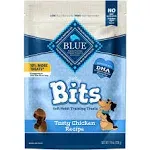 Blue Buffalo Bits Soft Dog Treats for Training, Enhanced with DHA, 19-oz. Bag