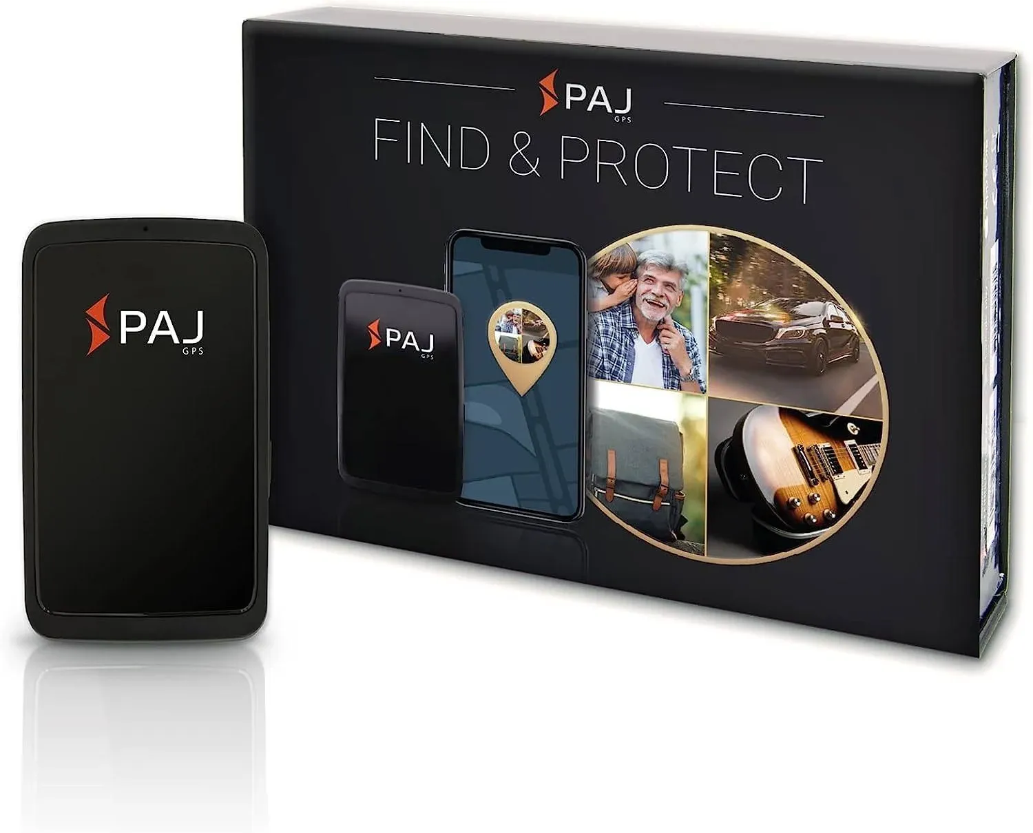 PAJ GPS Allround Finder 4G – GPS Tracker for Cars, Vehicles, People &amp; Objects – 