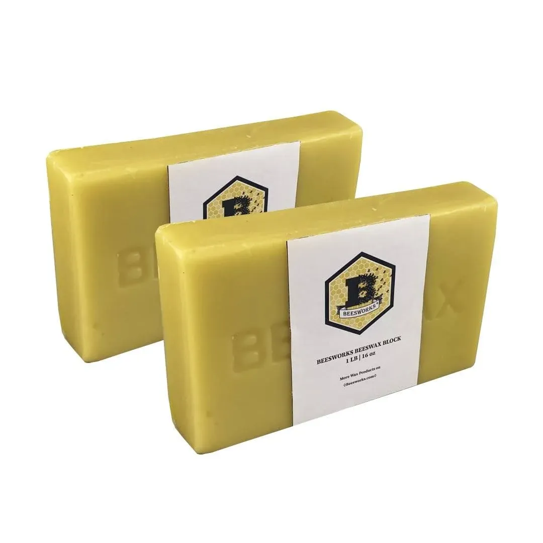 Beesworks Yellow Beeswax Bars