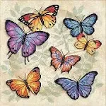 Dimensions Butterfly Profusion Counted Cross Stitch Kit, 11" x 11"