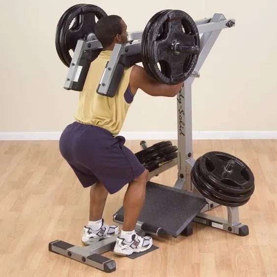 Body-Solid Leverage Squat and Calf Machine