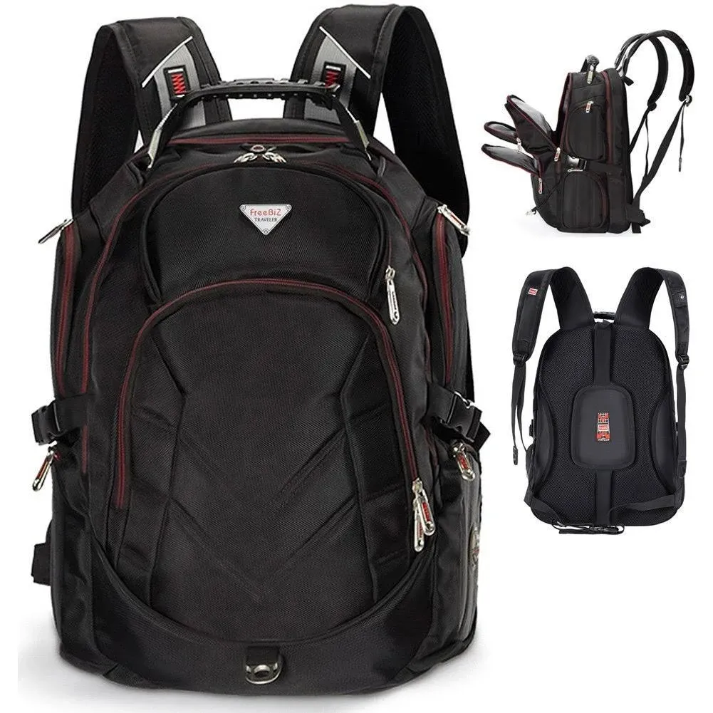 Laptop Backpack 19 Inch, Gaming Laptops Back Pack for 19.5,18, 18.4 Macbook Note