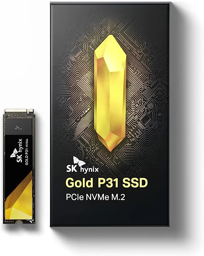 SK Hynix Gold P31 SSD PCIe NVMe Gen3 M.2 2280 Internal SSD