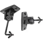 New Videosecu MS40B2 Speaker Wall and Ceiling Mount Pair