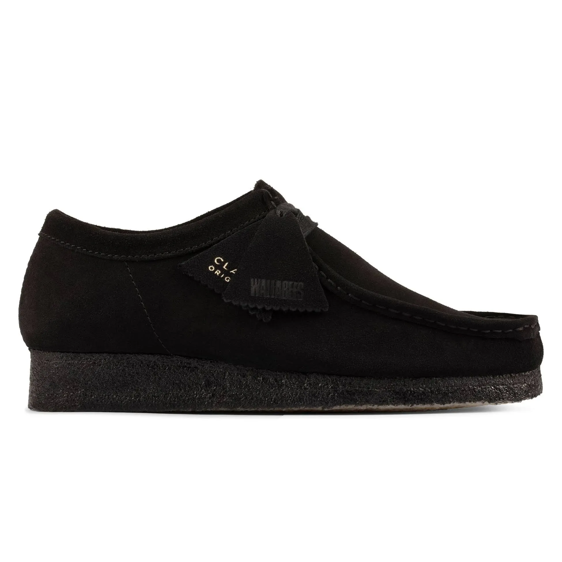 Clarks - Womens - Wallabee - 10 - Black