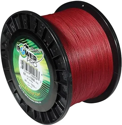 Power Pro Spectra White Braided Line 20 Pound / 300 Yards