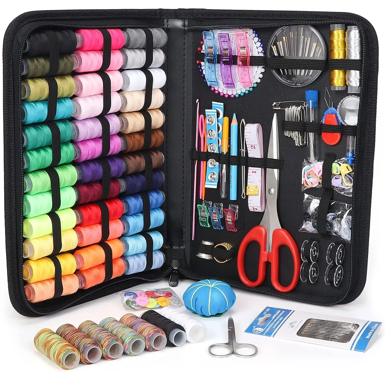 Large Sewing Kit for Adults YUANHANG Newly Upgraded 251 Pcs Premium Sewing Supplies Set