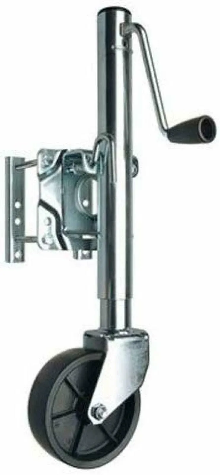 Reese Towpower 74410 Trailer Jack Heavy-Duty Swivel Mount 6-Inch Wheel