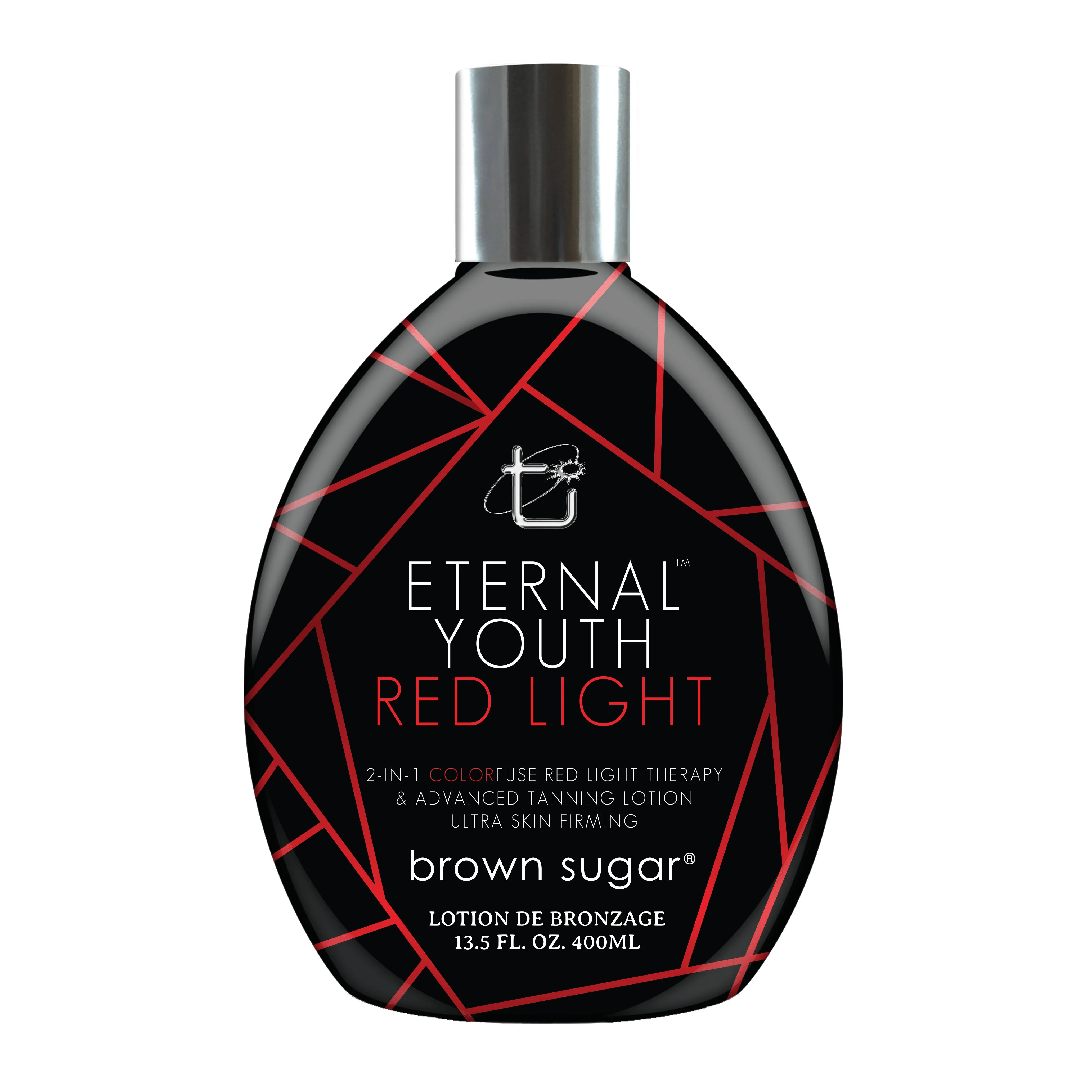 BROWN SUGAR ETERNAL YOUTH RED LIGHT THERAPY ADVANCED TANNING LOTION 13.5 OZ