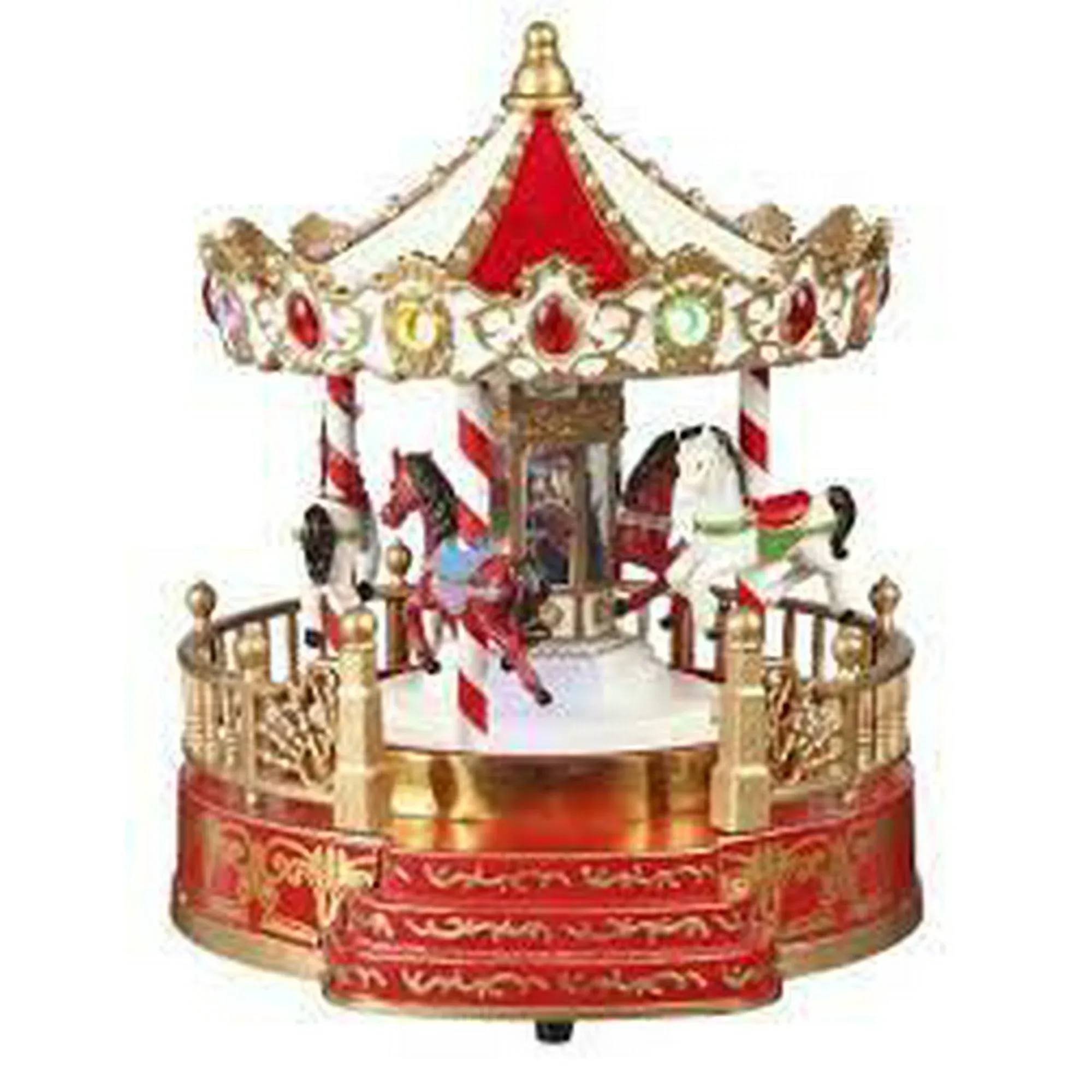 Lemax Santa Carousel