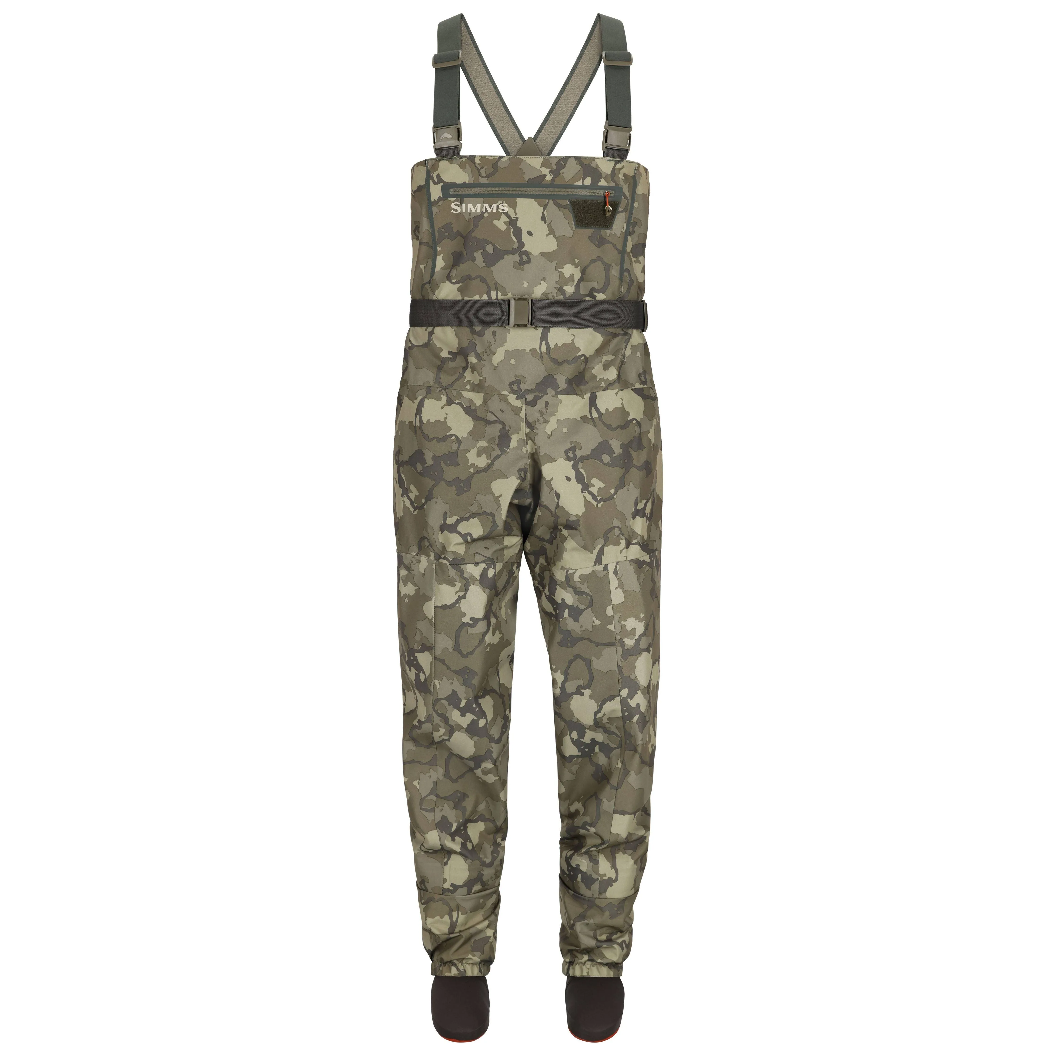 Simms Men's Tributary Waders - Stockingfoot XXL 12-13 / Regiment Camo Olive Drab