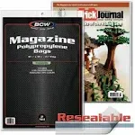 BCW Resealable Magazine Bags