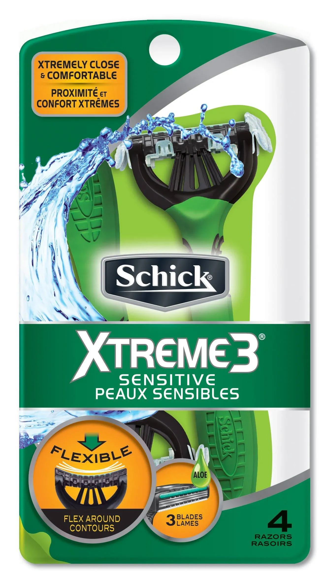 Schick Xtreme 3 Sensitive Skin Disposable Razor - Each