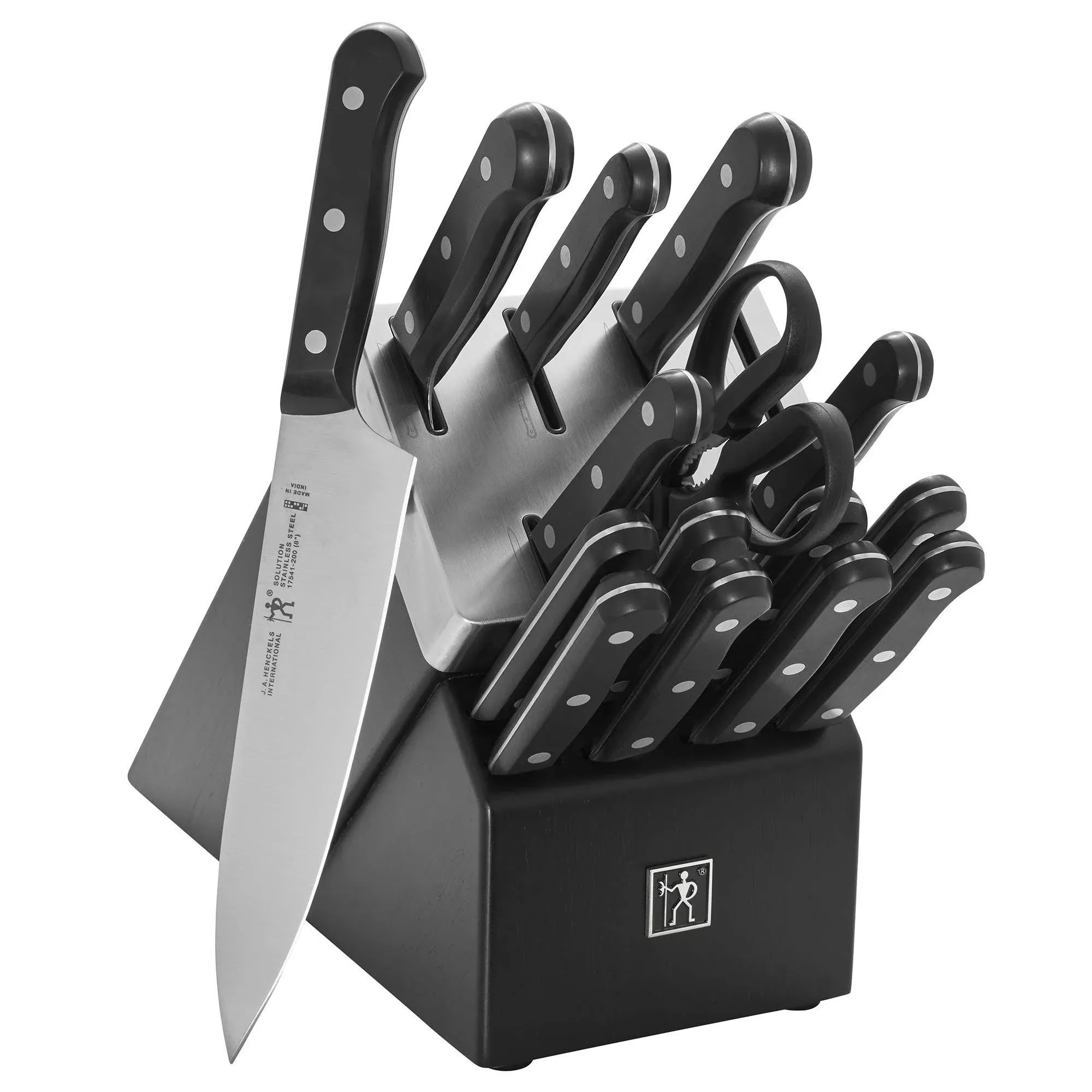 Henckels Solution 16-pc Self-Sharpening Knife Block Set