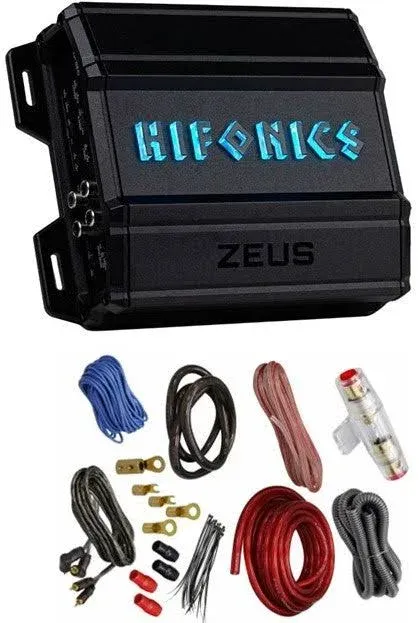 Hifonics Zeus Delta 750 Watt 4 Channel Mobile Car Amplifier ZD-750.4D Black