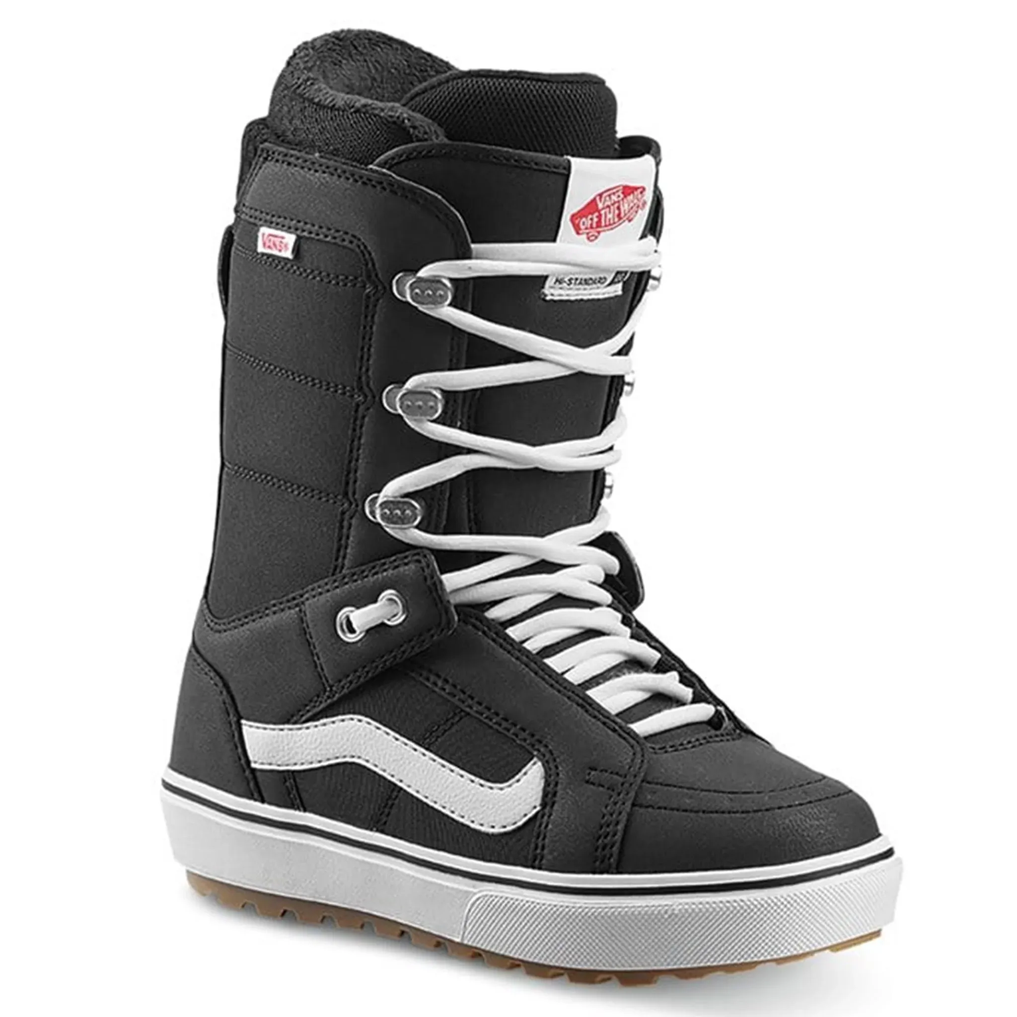 Vans Women's Hi Standard OG Snowboard Boots Black White / 9