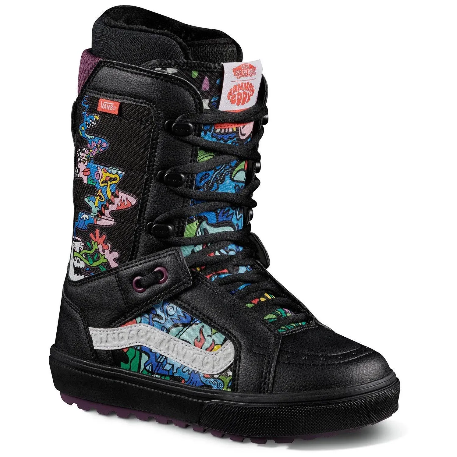 Vans Hi Standard OG Womens Snowboard Boot in Black and Multi Color 2024