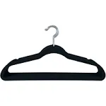 Simplify 25 Pack Slim Velvet Suit Hangers Ivory