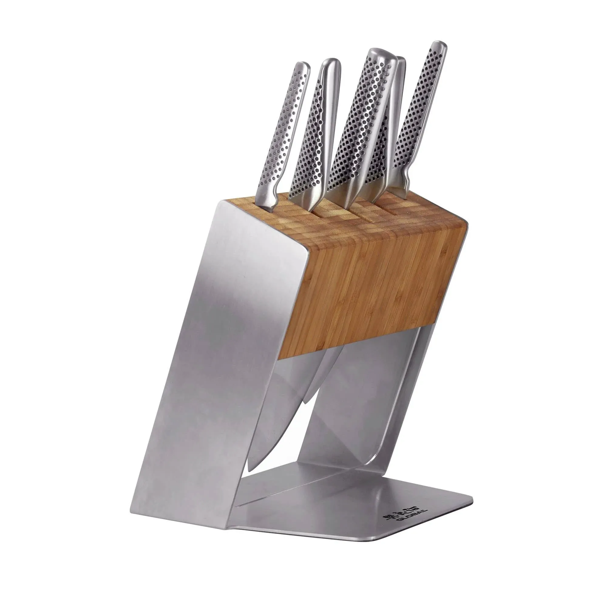 Global Knife 6-Piece Block Set G-79586AU, Stainless Steel